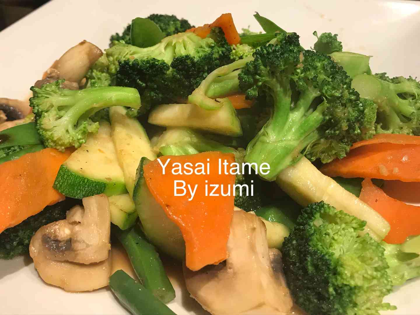 Lunch-Yasai Itame