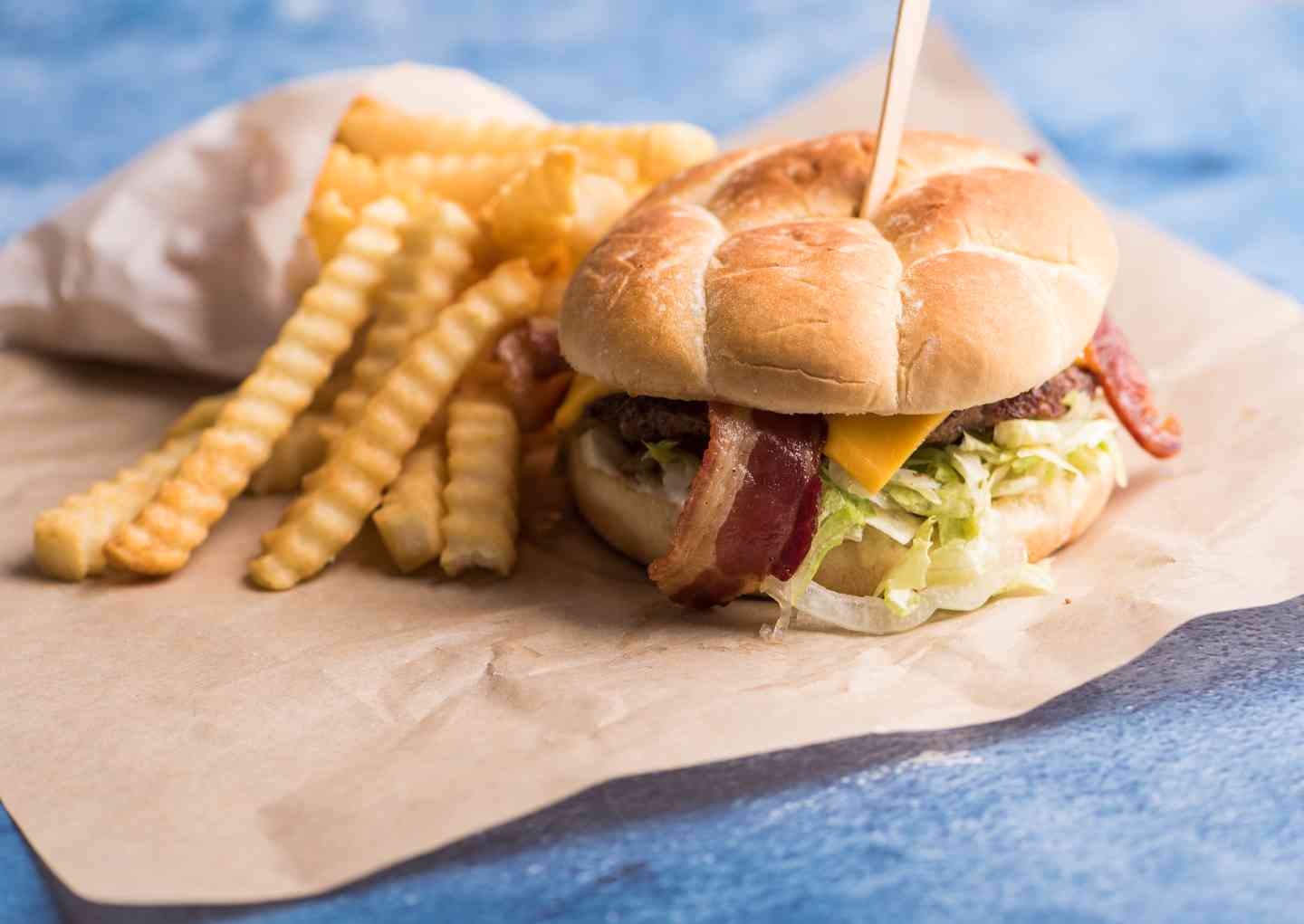 1. Bacon Cheeseburger