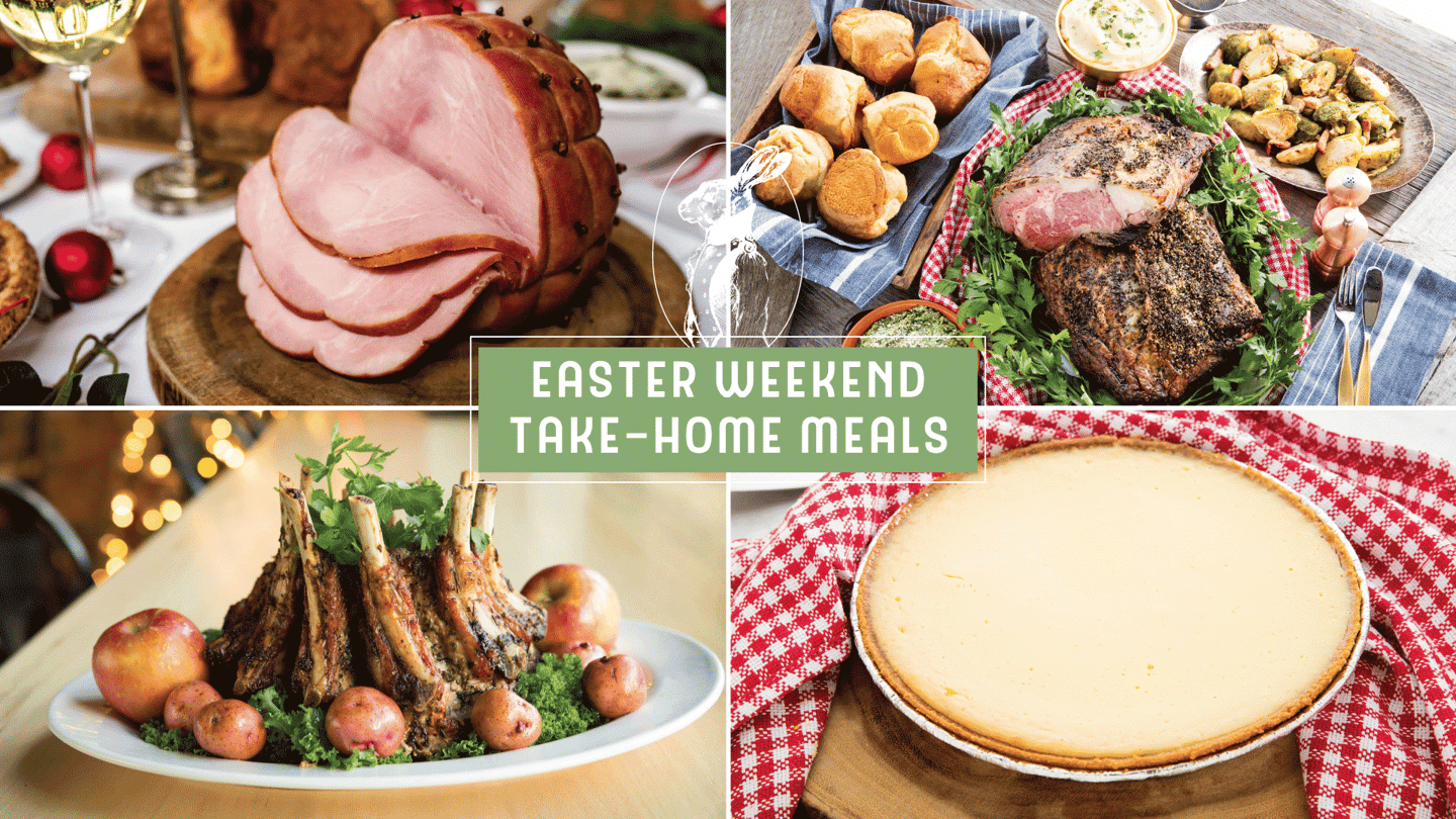 Easter Take-Out Menu from The Butcher Shop