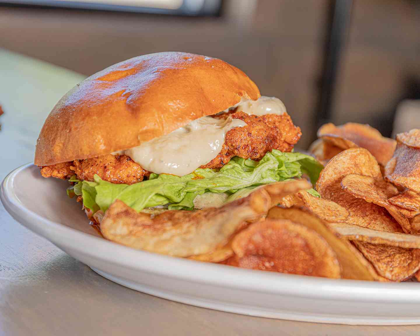 Lunch Nashville Chicken Sandwich