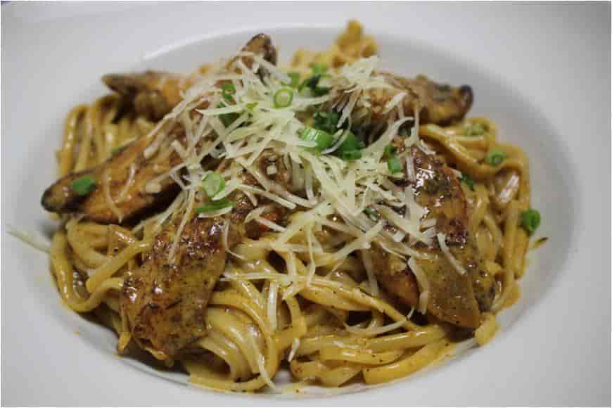 Blackened Chicken Linguine