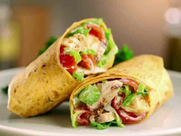 Grilled Chicken Parmesan Wrap