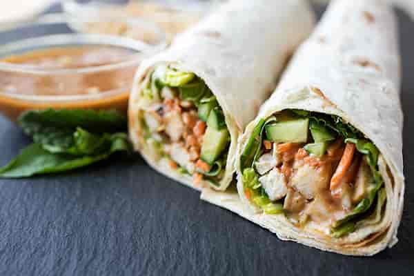 Thai Chicken Wrap