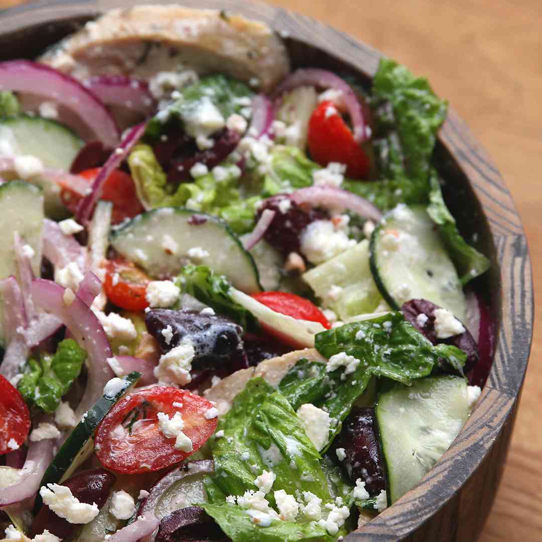 Mediterranean Veggie Salad