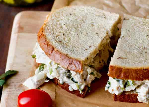 Tarragon Chicken Salad Sandwich
