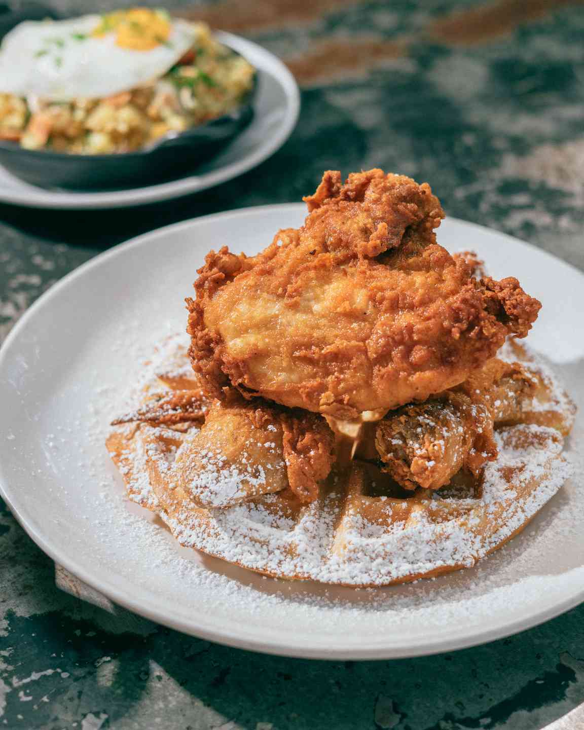 Fried Chicken and Waffle!