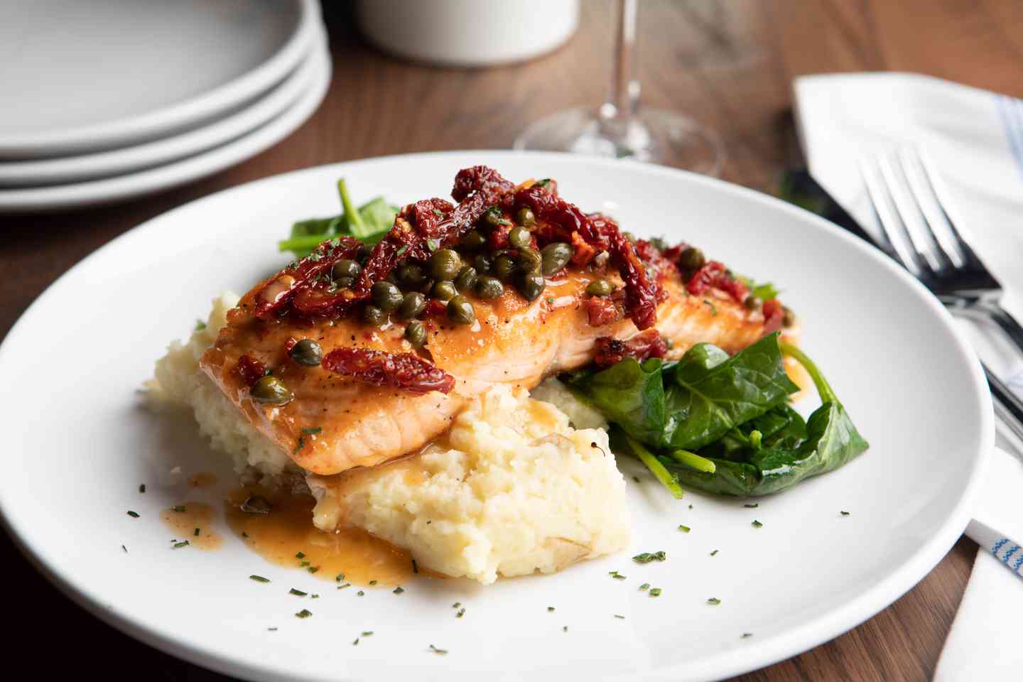 Salmon Picatta