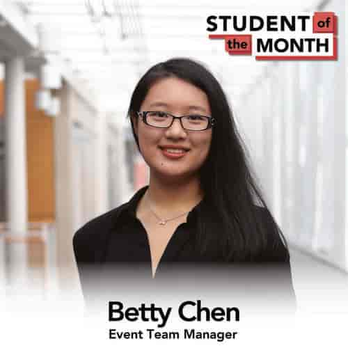 BETTY CHEN, SHA '22