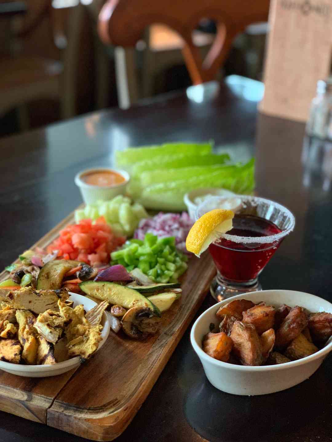Grecian Lettuce Wraps
