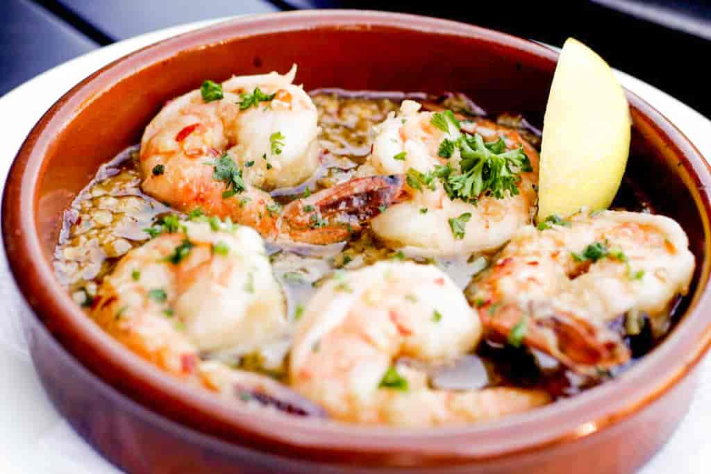 Sautéed Greek Shrimp