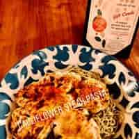 Cauliflower Steak & Pasta