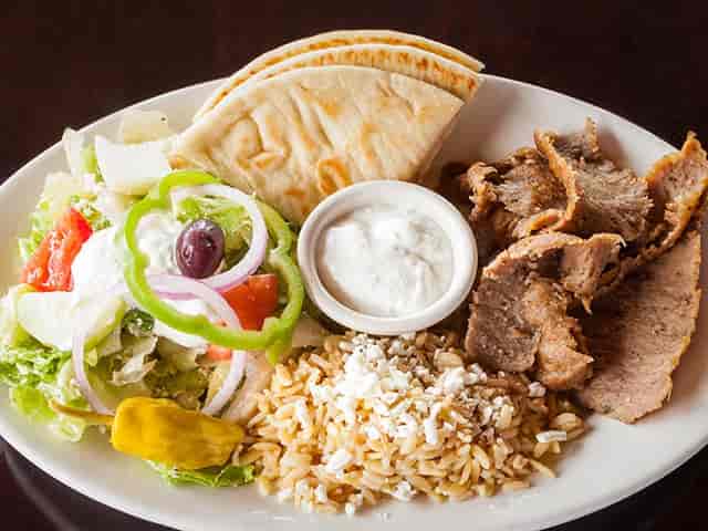 GYRO MEAT PLATE