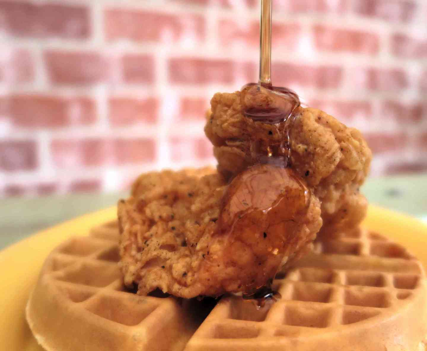 Chicken and Waffle (2 breasts)