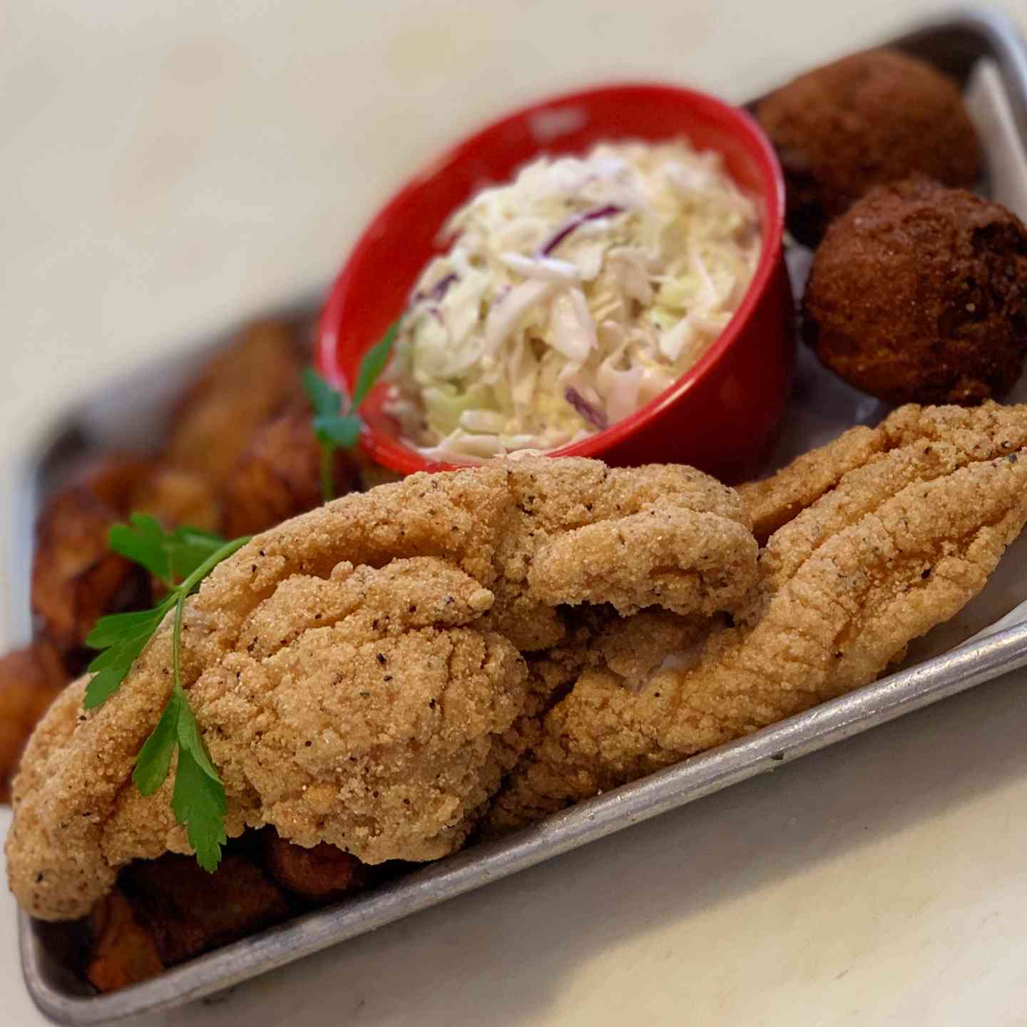 Fried Catfish (2 pcs)