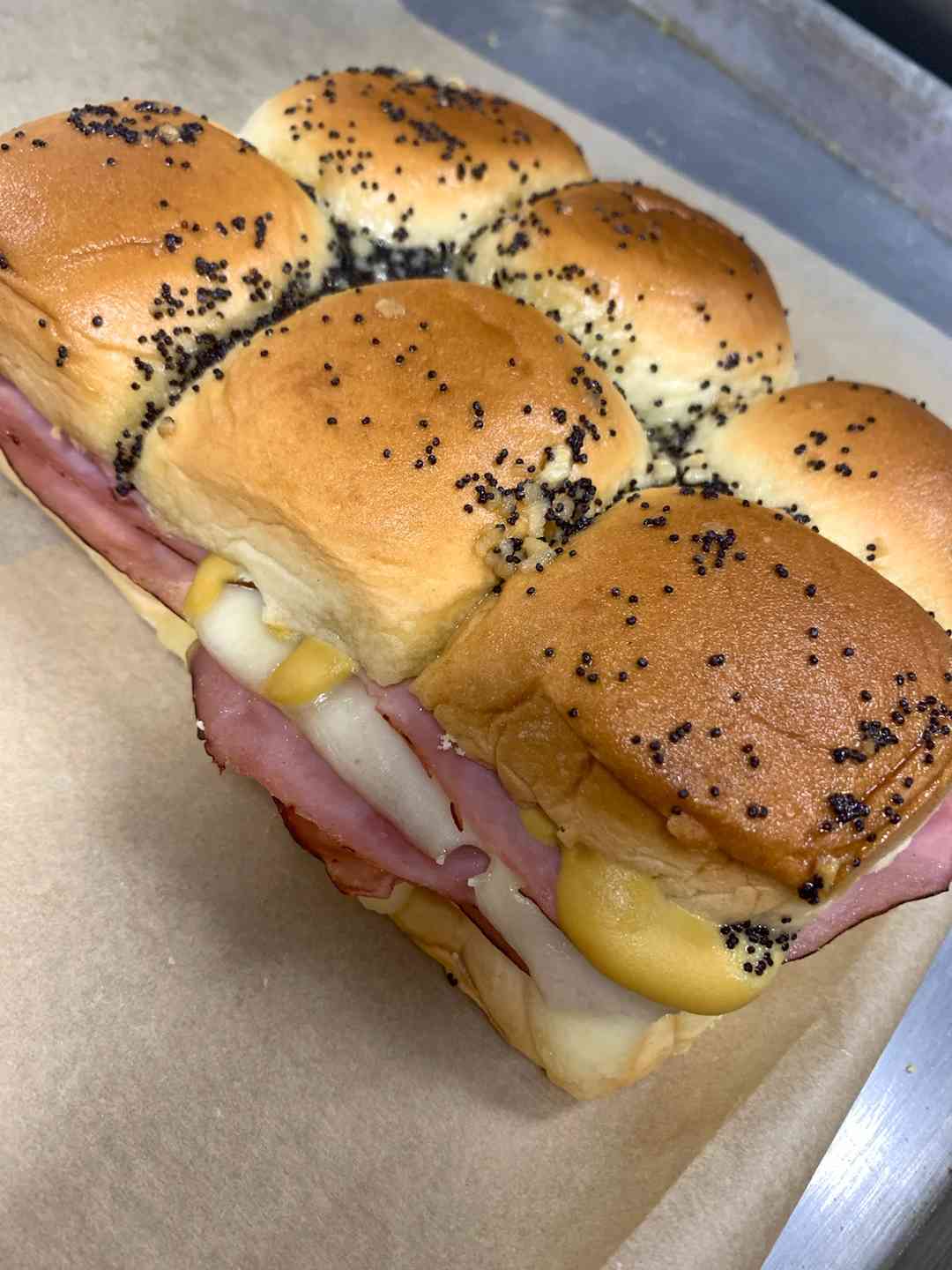 Ham and Cheese Sliders