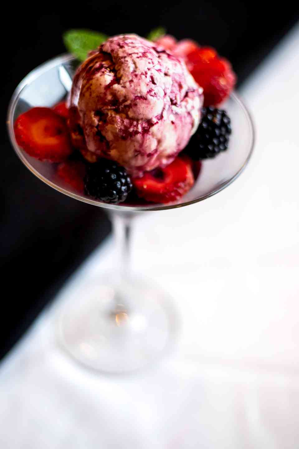 Berried-n-Cream Cheese Martini