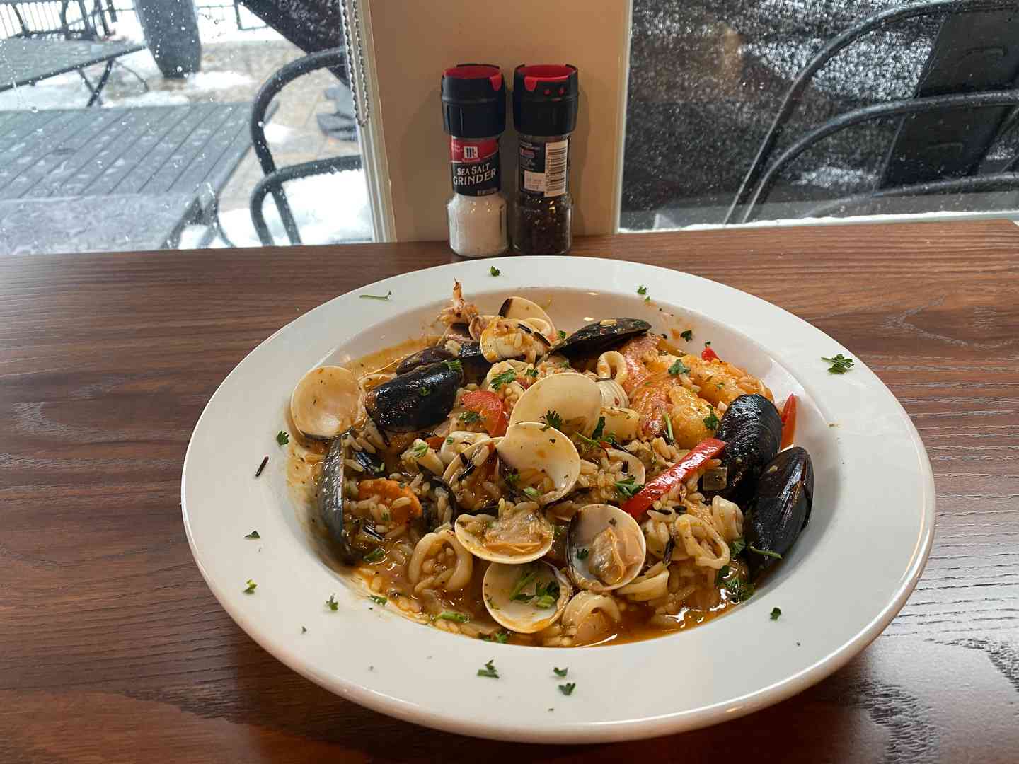 Seafood Paella