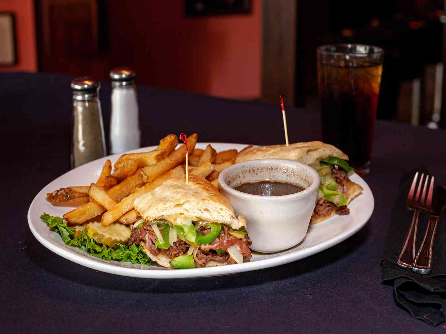Prime Rib Philly Style Dip Au Jus