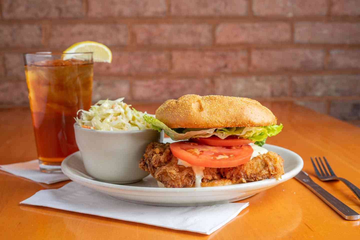 The Big Fried Chicken Sandwich