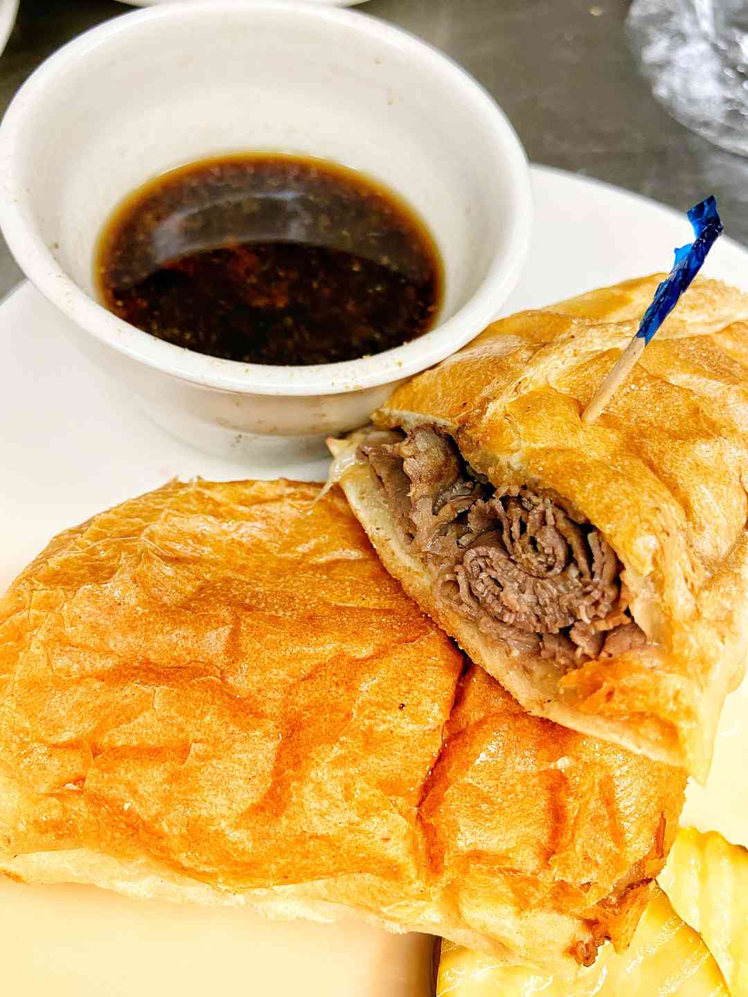 French Dip & Swiss Hoagie