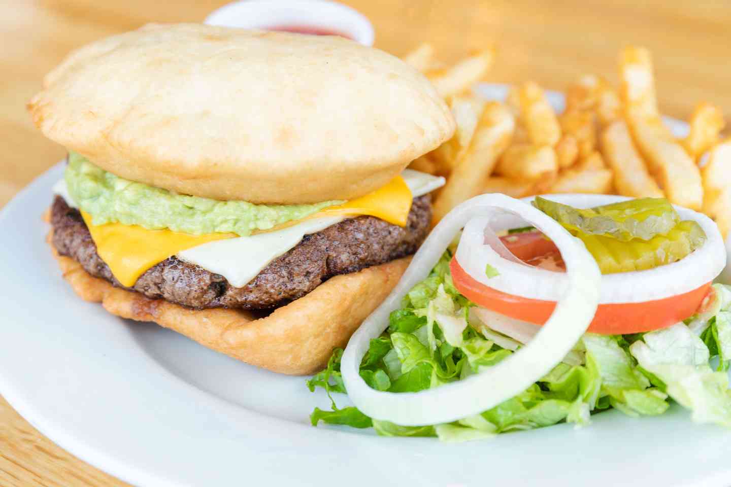 Arellana's Guaco Sopapilla Burger
