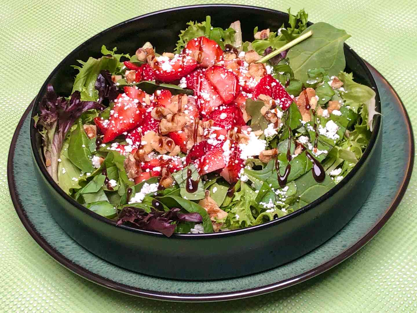 Strawberry Goat Cheese Salad
