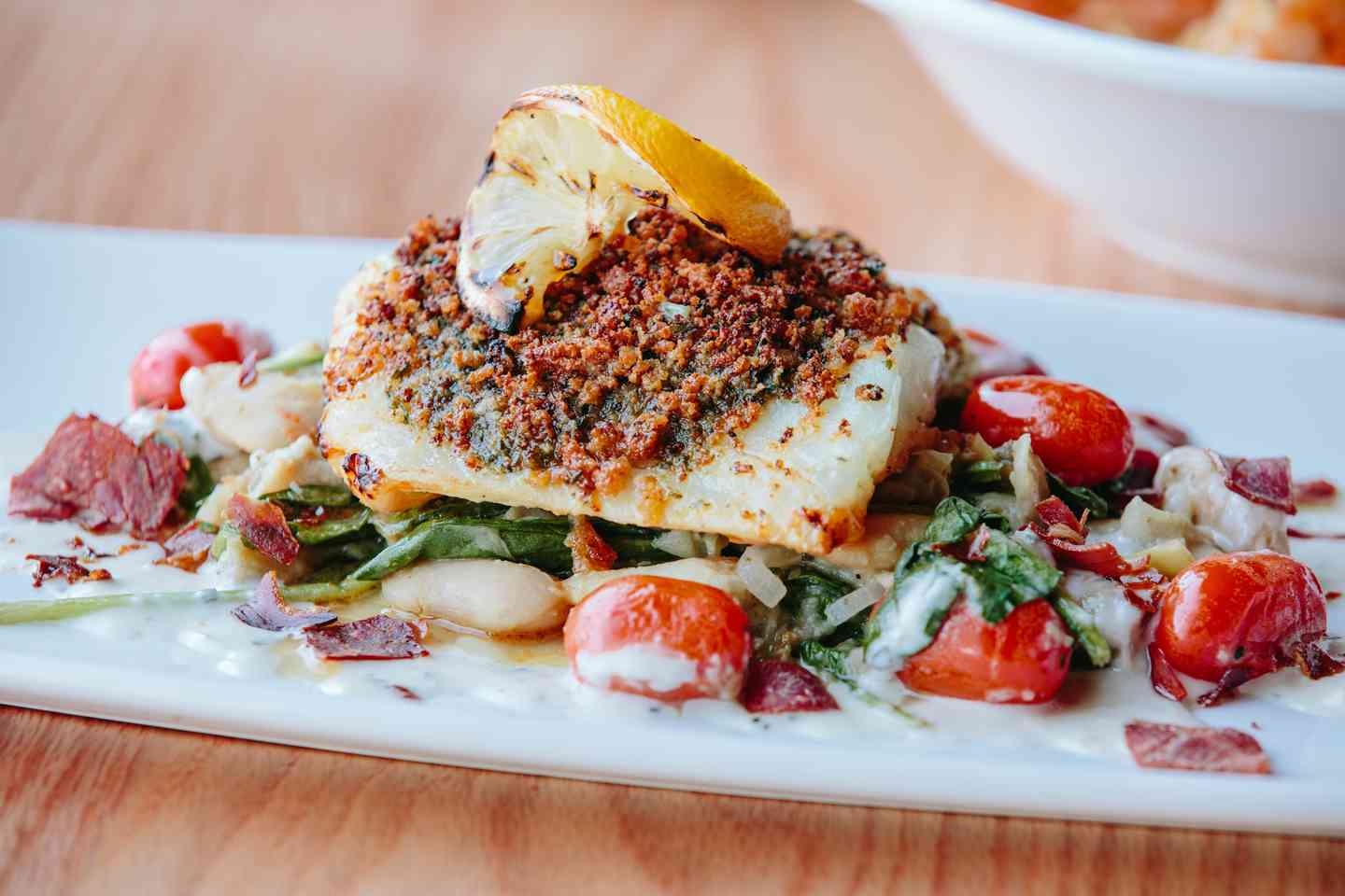 Pesto Baked Haddock