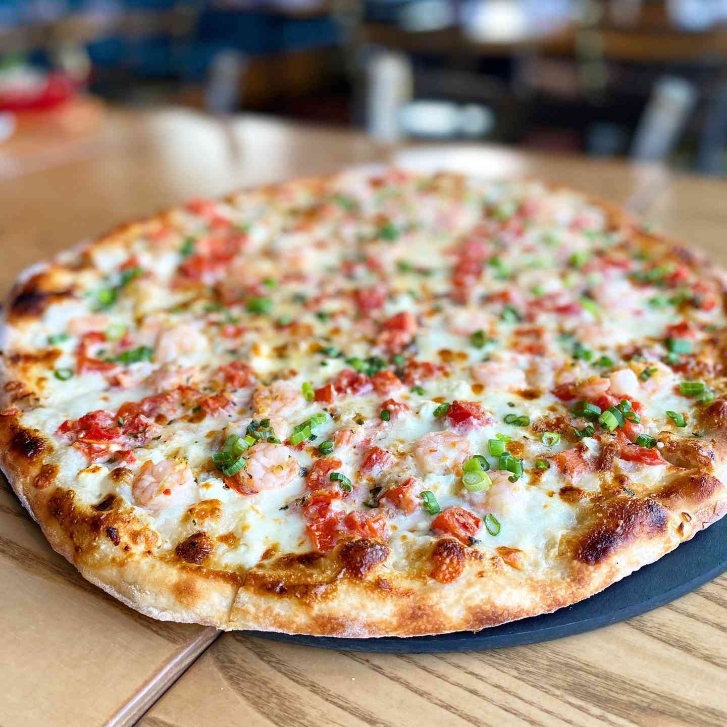 Shrimp Scampi Pizza