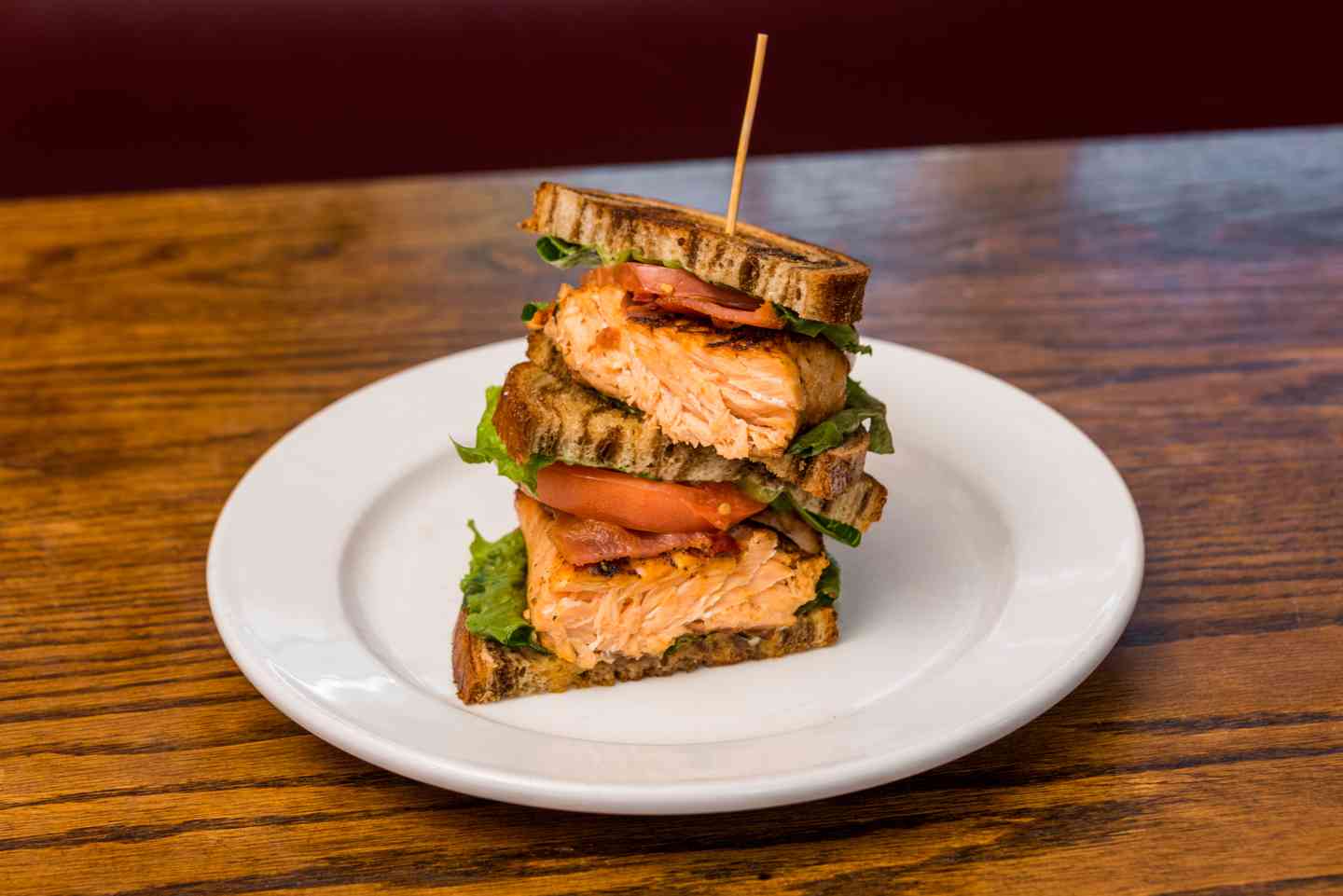 Blackened Salmon BLT