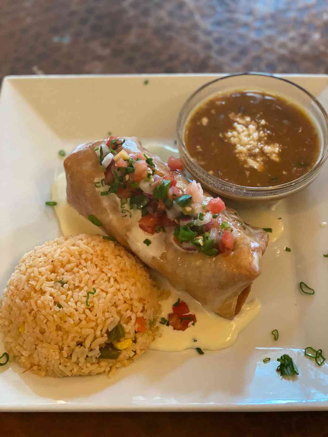 Chicken Chimichanga