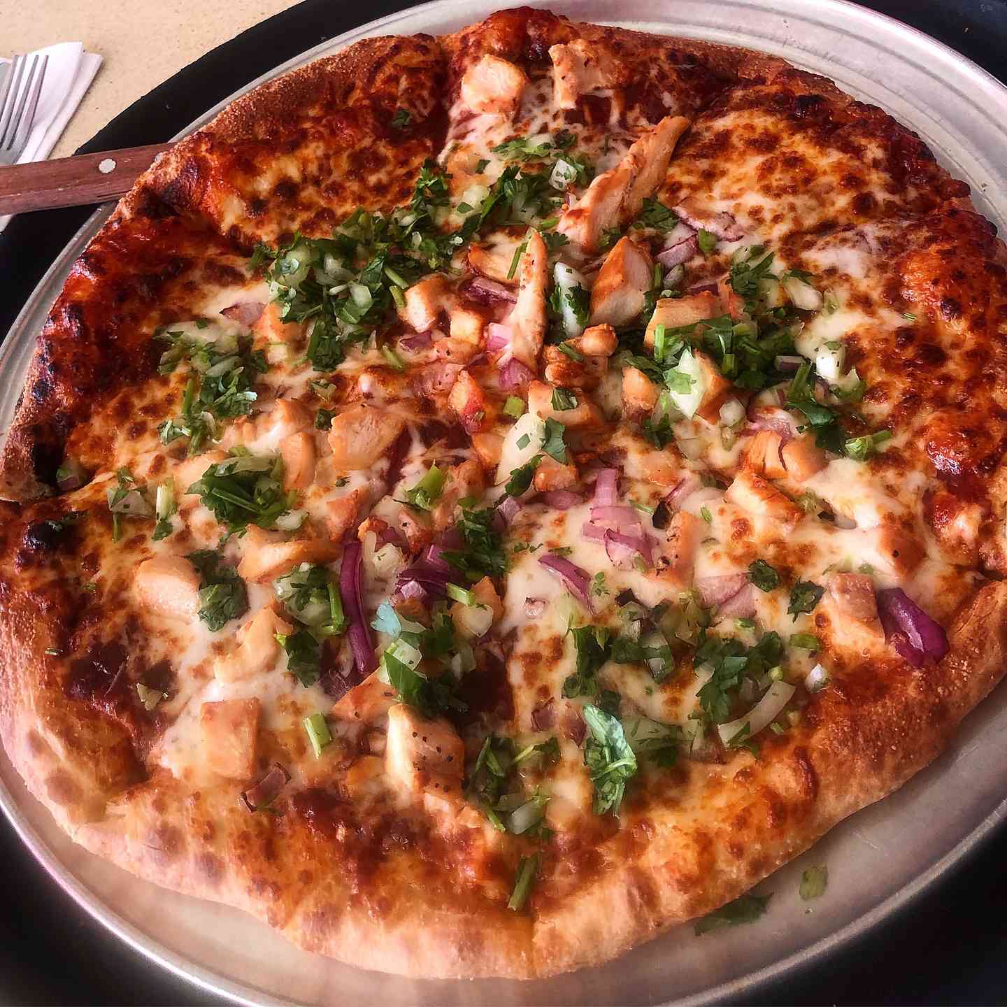 Barbeque Chicken Pizza