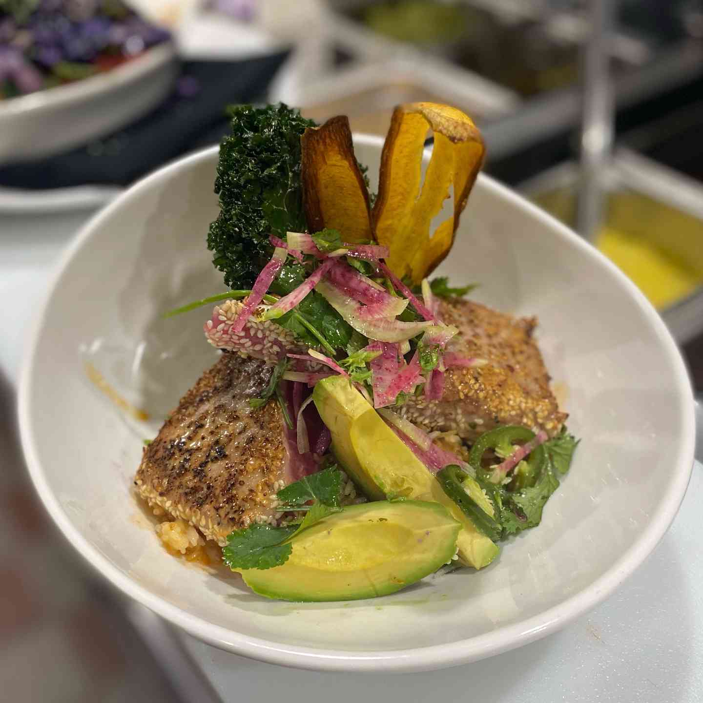 Sesame Seared Tuna Bowl*
