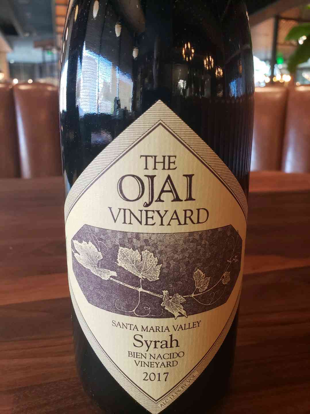 Ojai Syrah 'Bien Nacido' 2017