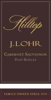 J Lohr 'Hilltop' Cabernet, Paso Robles, 2018