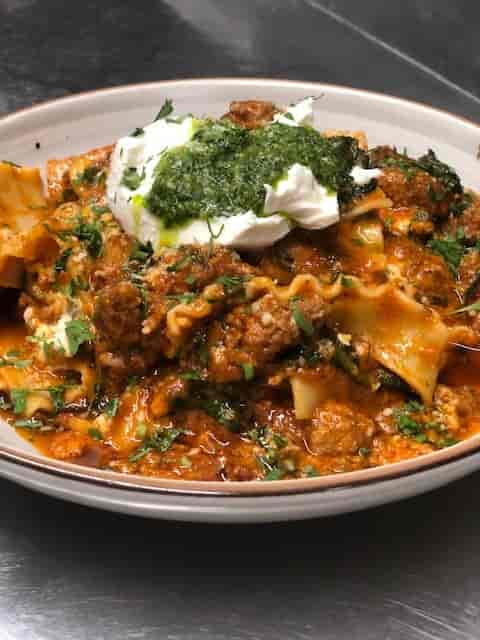 Deconstructed Lasagna