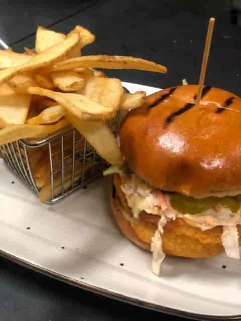 Crispy Bang Bang Chicken Sandwich