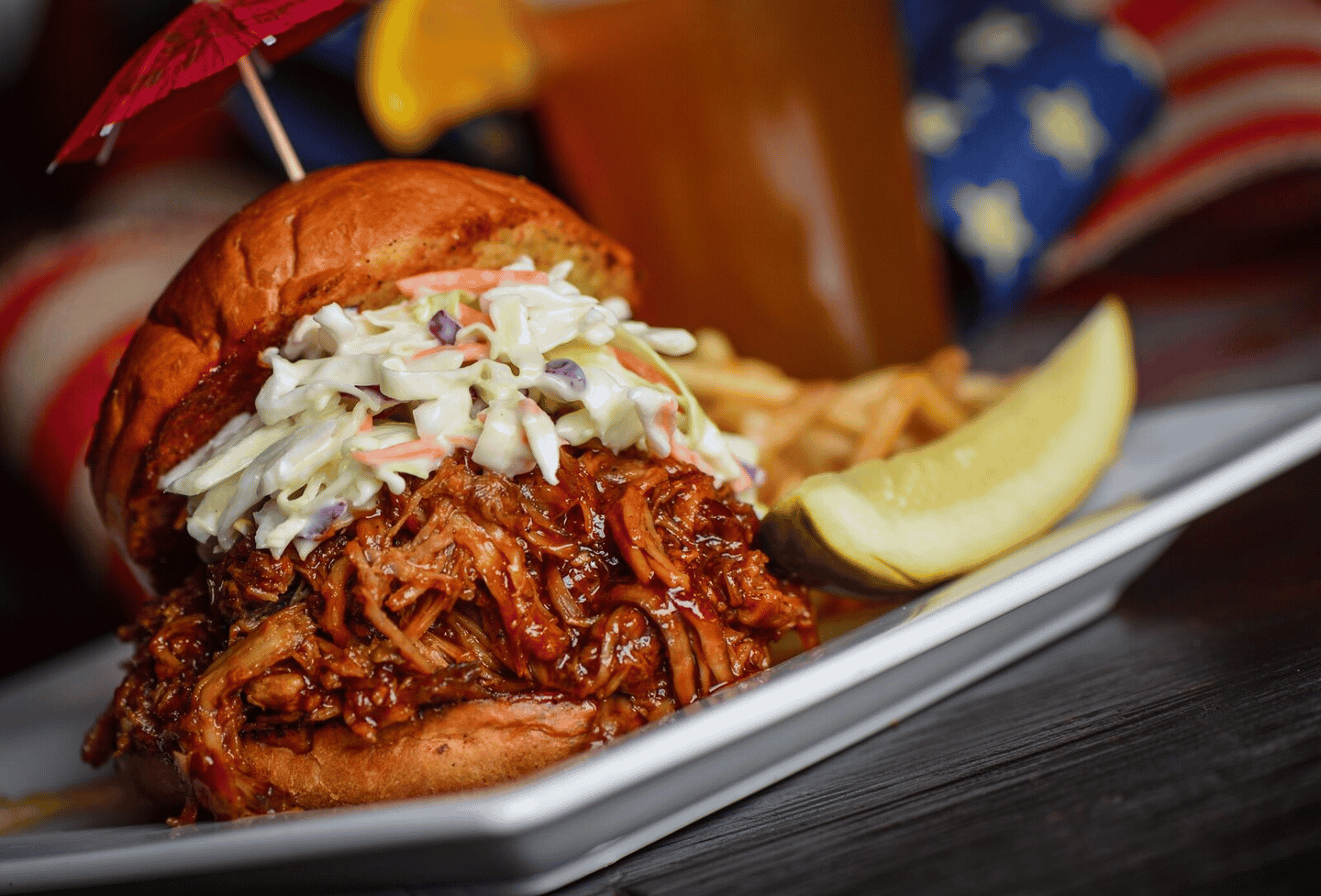 Menu World Famous Handlebar J BBQ Restaurant & Bar