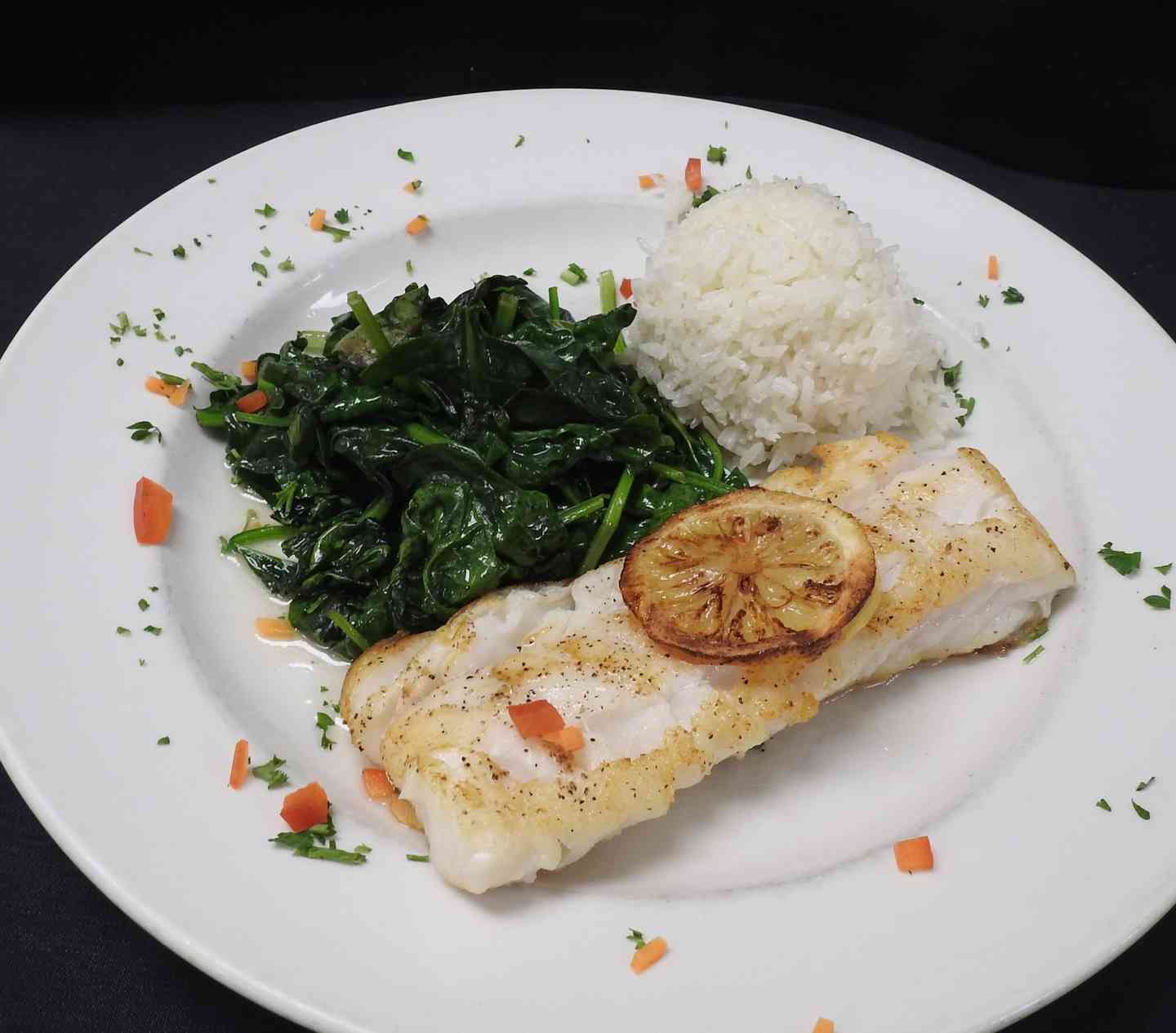 Pan Seared Cod