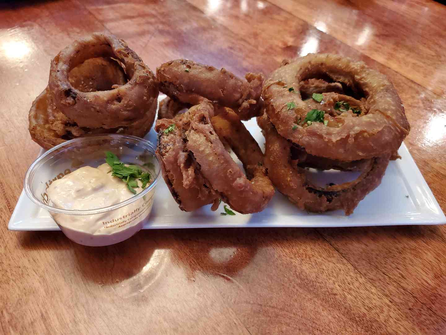 Beer Battered Onion Rings (GF)
