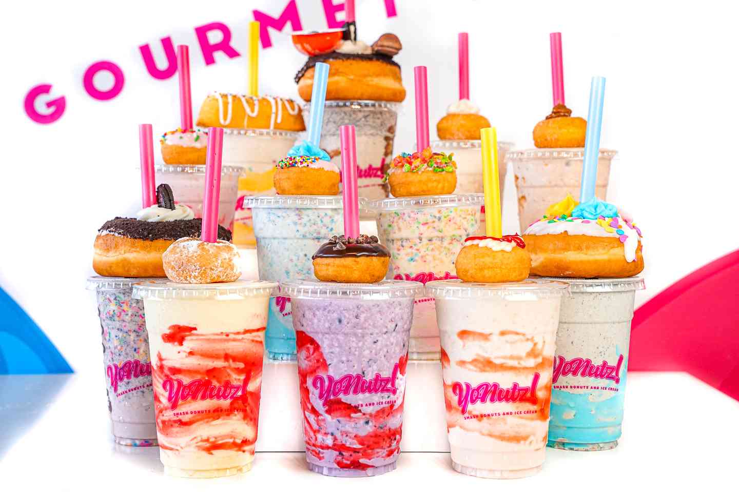milkshake tower