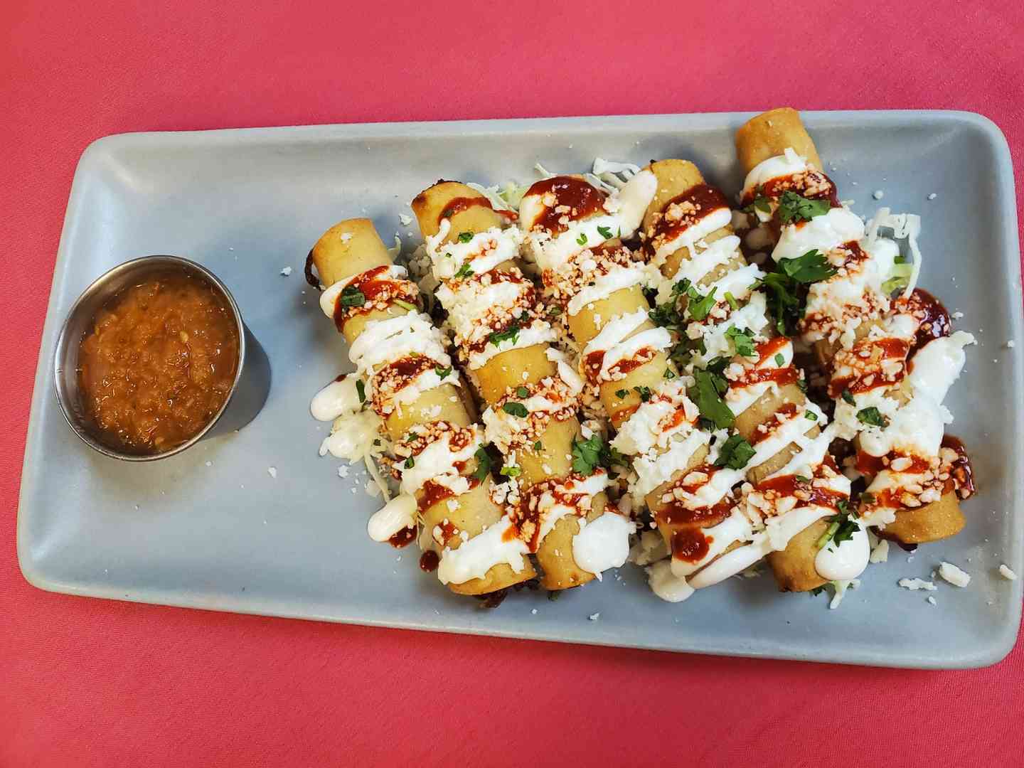 Sweet Potato Taquitos