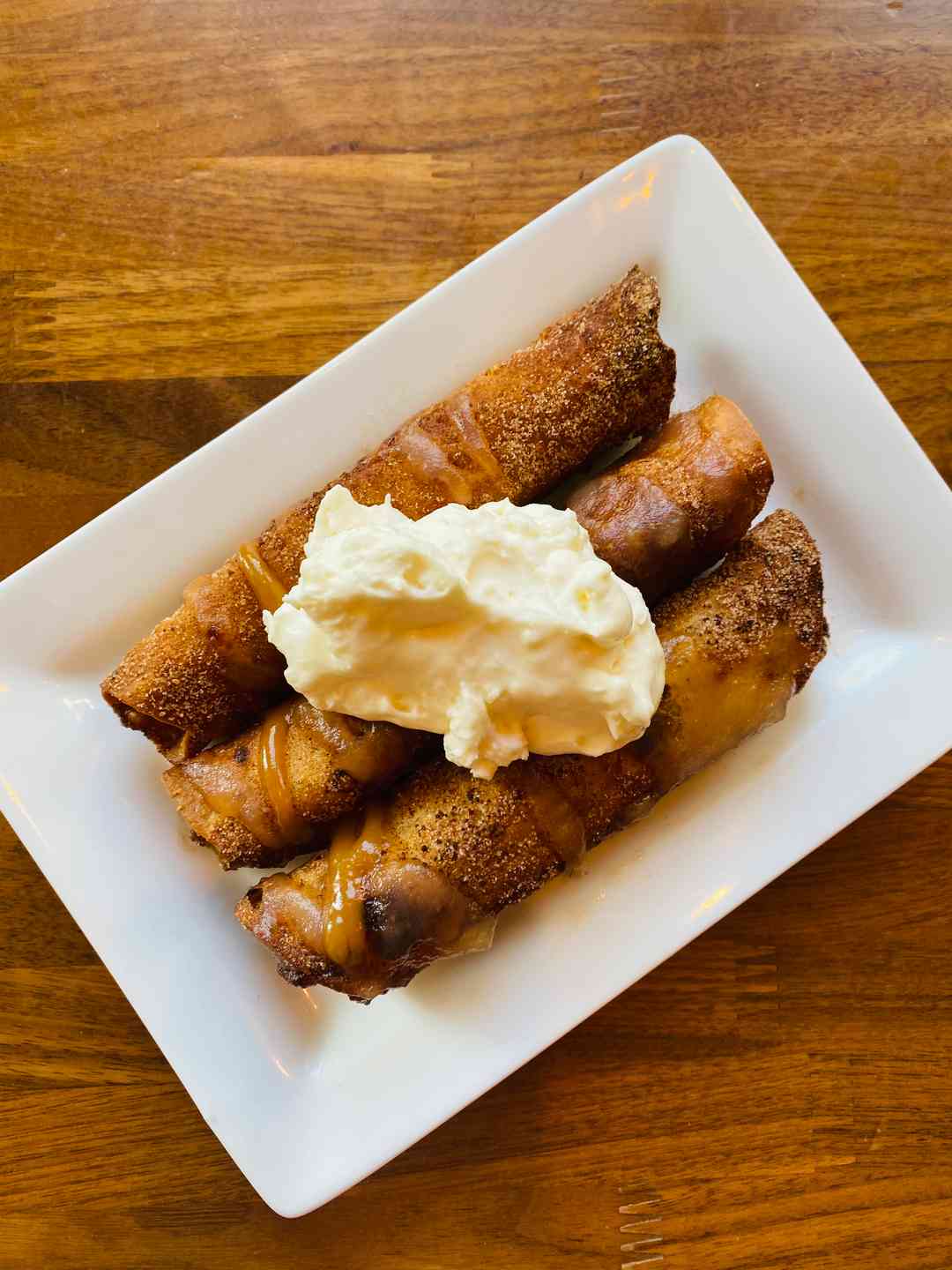 Caramel Apple Flautas