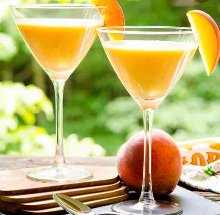 Feeling Peachy Martini