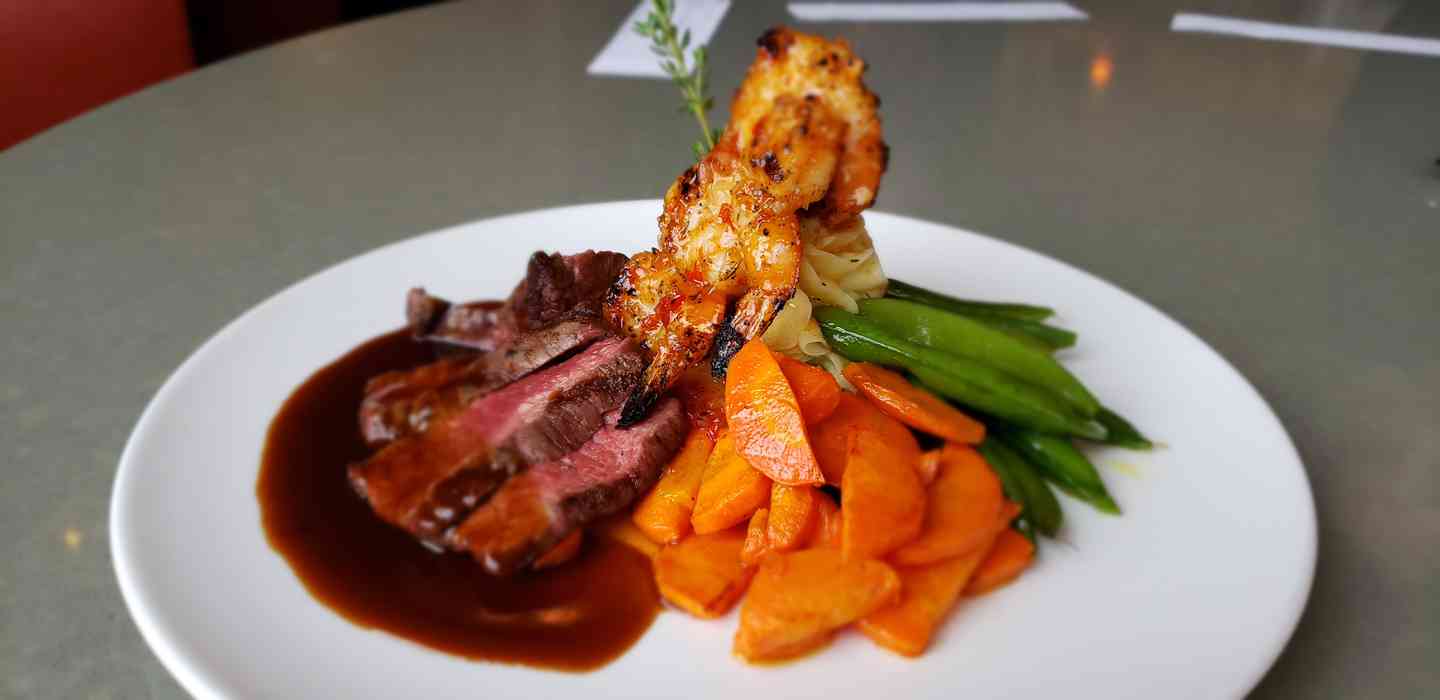 Steak and Shrimp