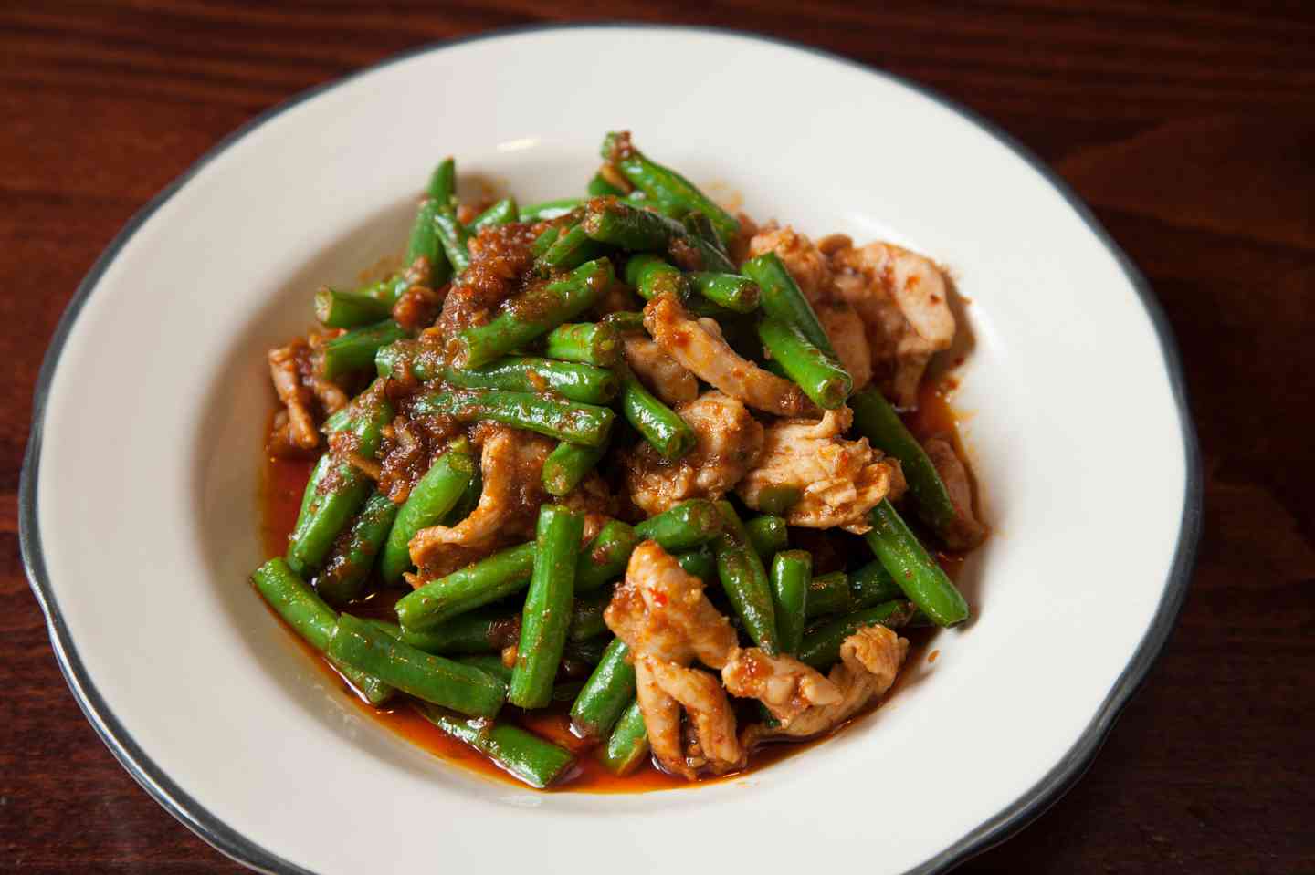 Green Beans and Red Chili Paste