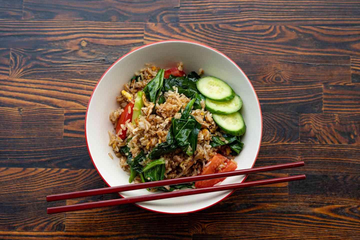 Spicy Chinese Broccoli Fried Rice