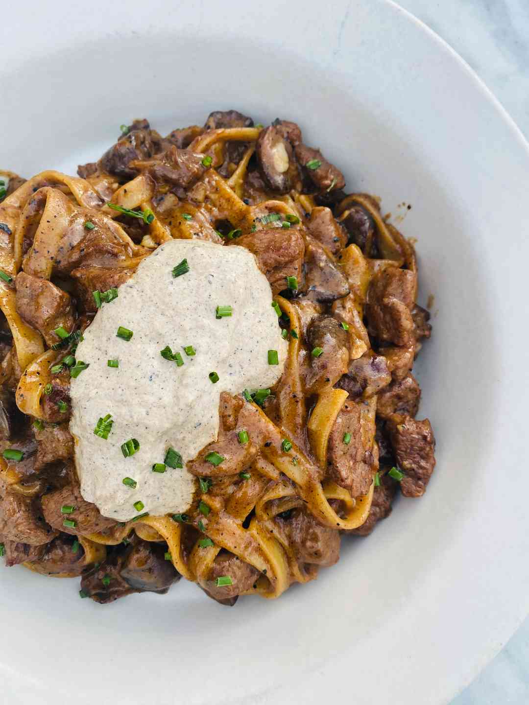 Beef Stroganoff