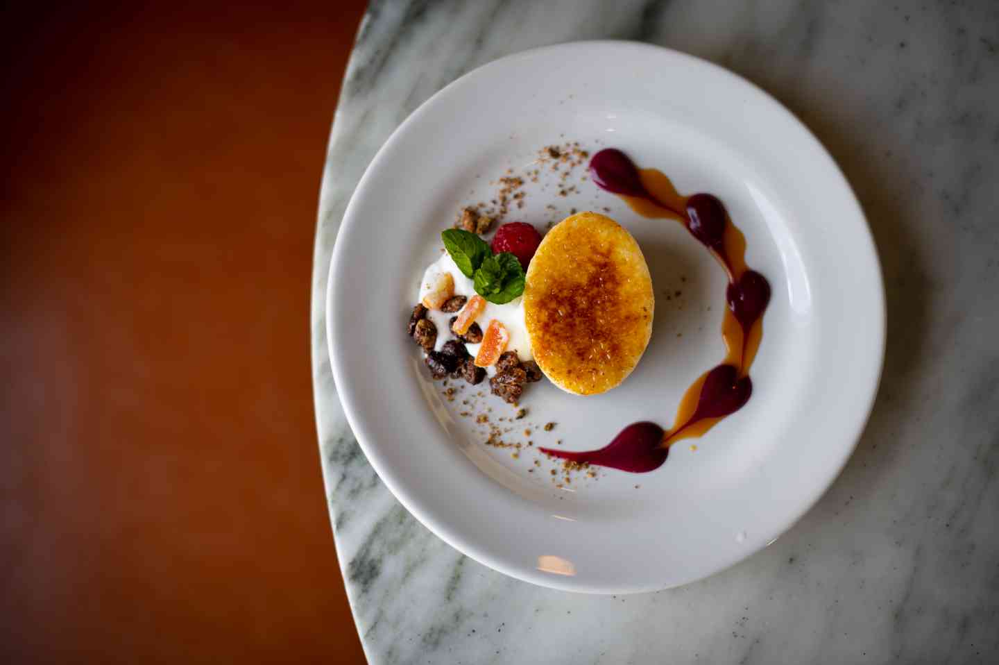 Bruleed Creme Fraiche Cheesecake
