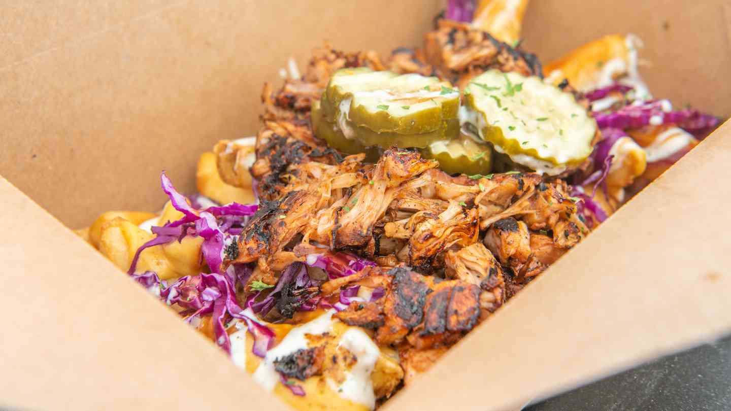 BBQ Jackfruit Fries