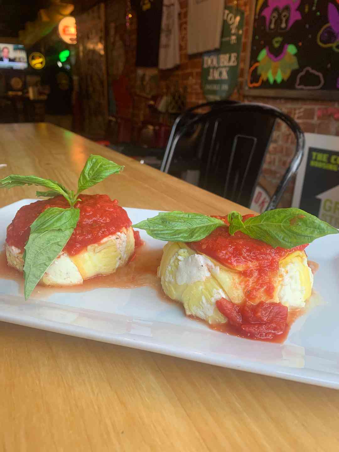 Pasta-Less Ravioli